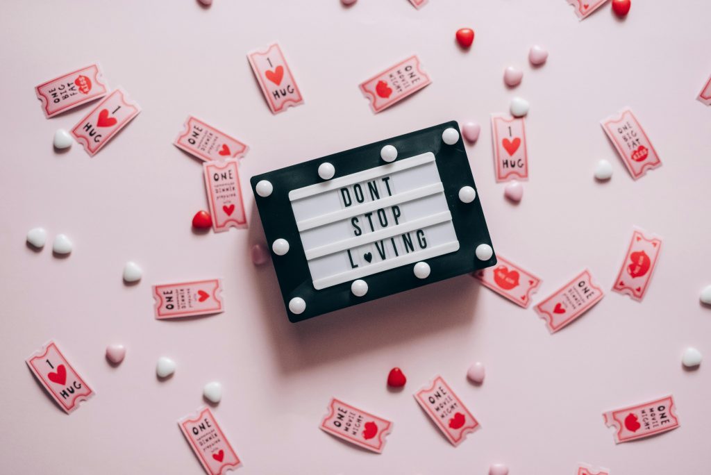Letter board with 